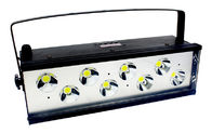 6500~7200K 8x25w DMX LED Strobe Light Dj Disco 0~20/S سرعت قابل تنظیم